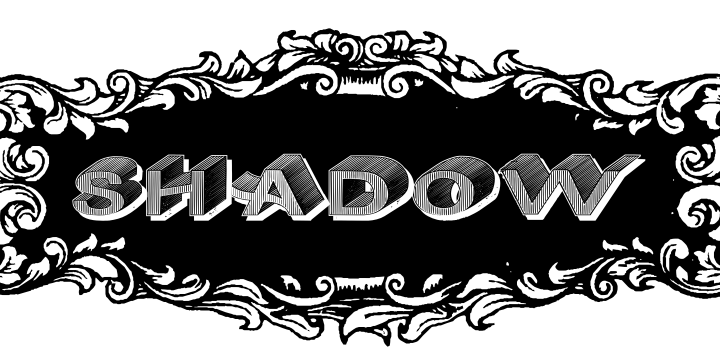 DasRiese Shadow字体 1