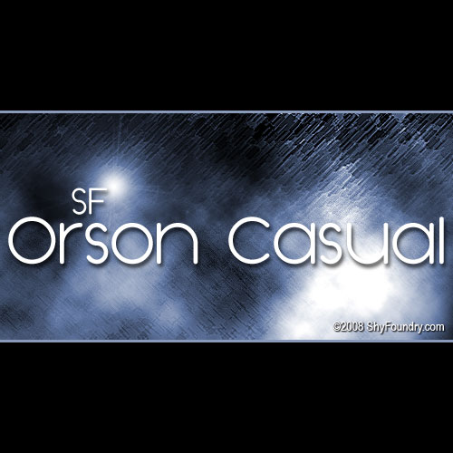 SF Orson Casua字体 1