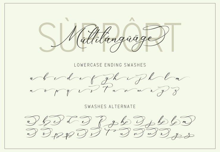 Marvelous Script字体 10