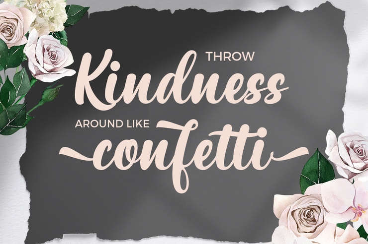 Maria Aishane Script字体 5