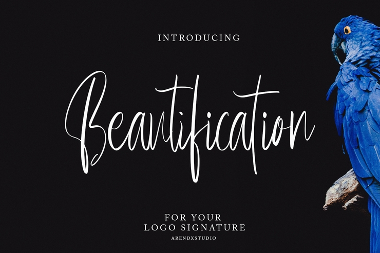 Beautification字体 4