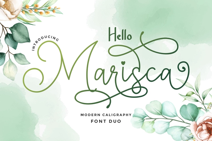 Hello Marisca字体 3