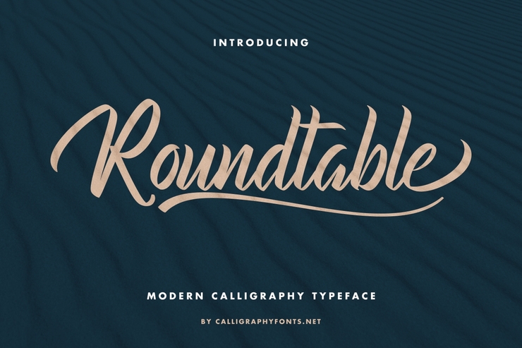 Roundtable字体 1