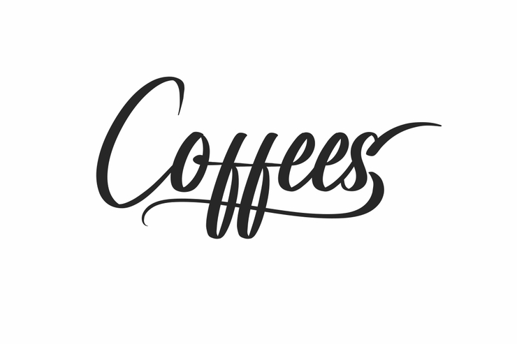 Coffees字体 1