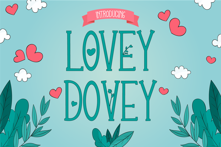 Lovey Dovey字体 1