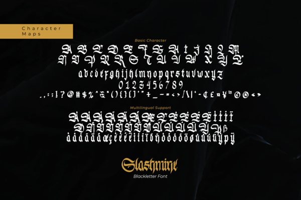 Slashmine字体 2
