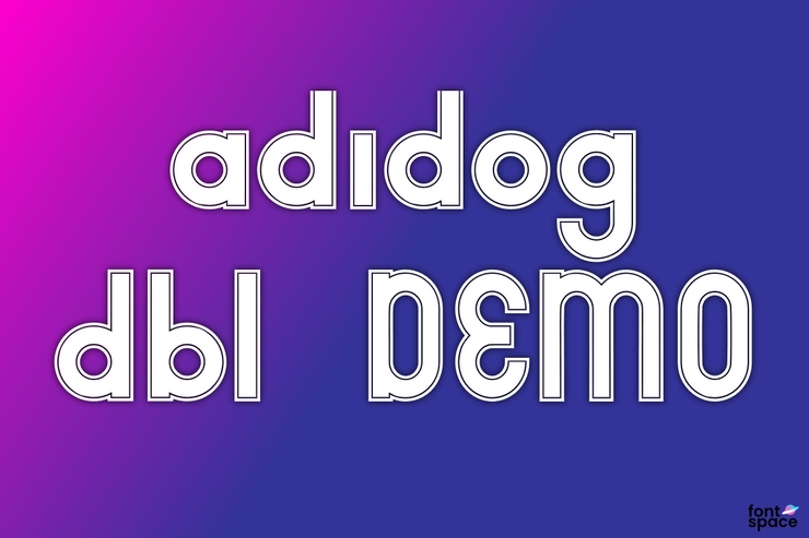 adidog字体 5