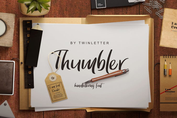 Thumbler字体 1
