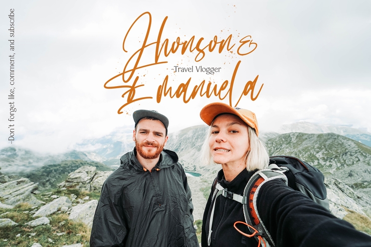 Hunthers Dwayne字体 6