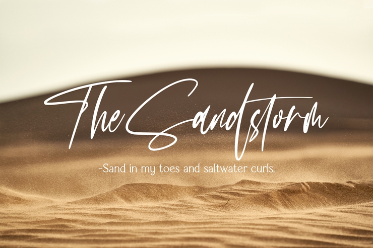 Hunthers Dwayne字体 9