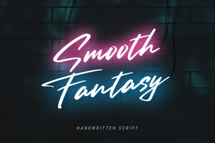 Smooth Fantasy字体 8