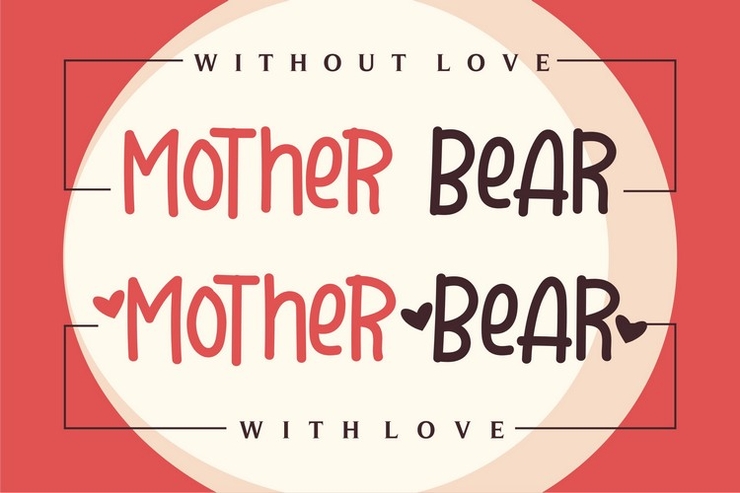Mother Bear字体 8