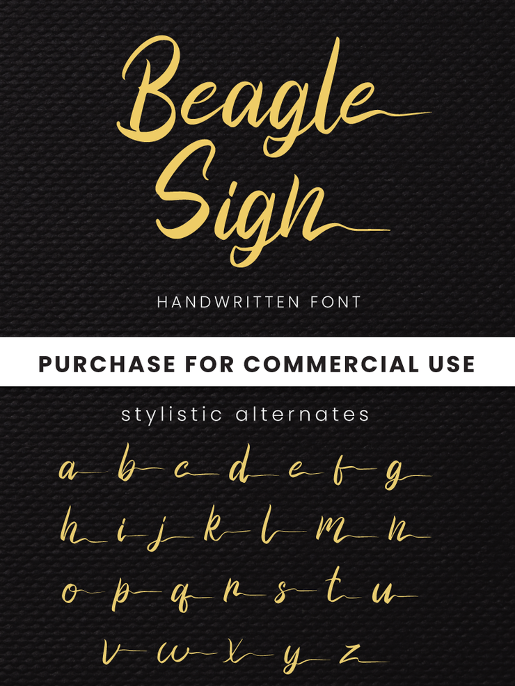 Beagle Sign字体 1