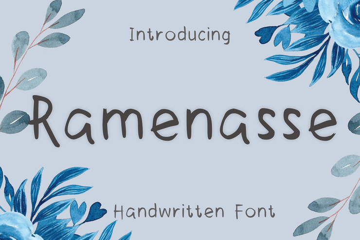 Ramenasse字体 2