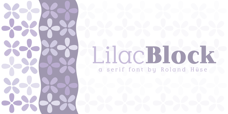 Lilac Block字体 1
