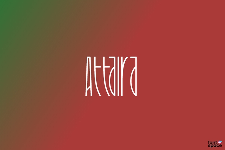Attaira Display字体 1