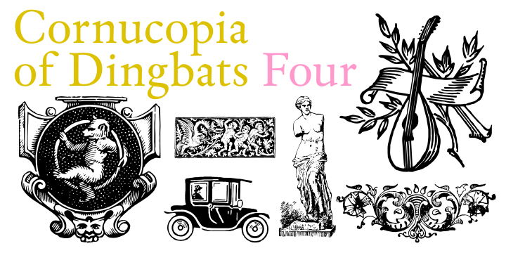 Cornucopia of Dingbats Four字体 1