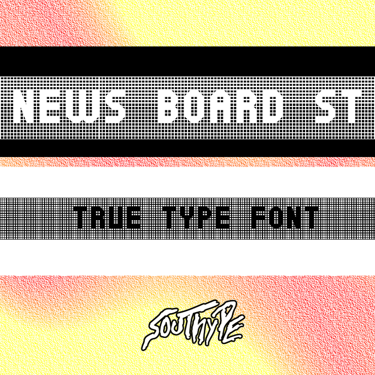 News Board St字体 1