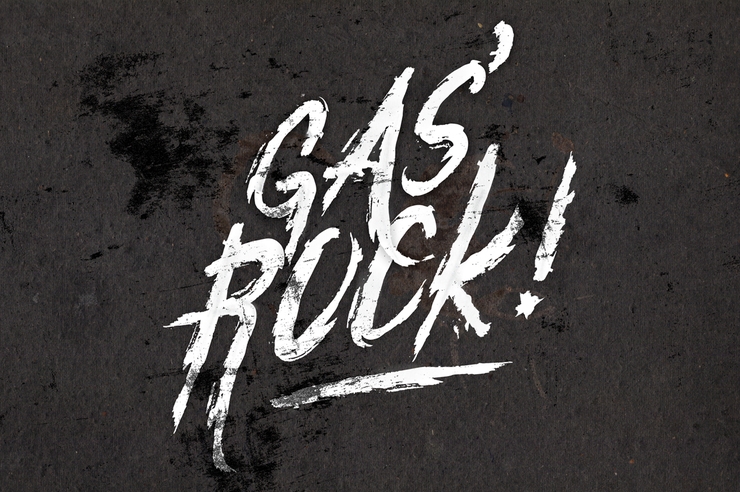 Gasrock字体 1