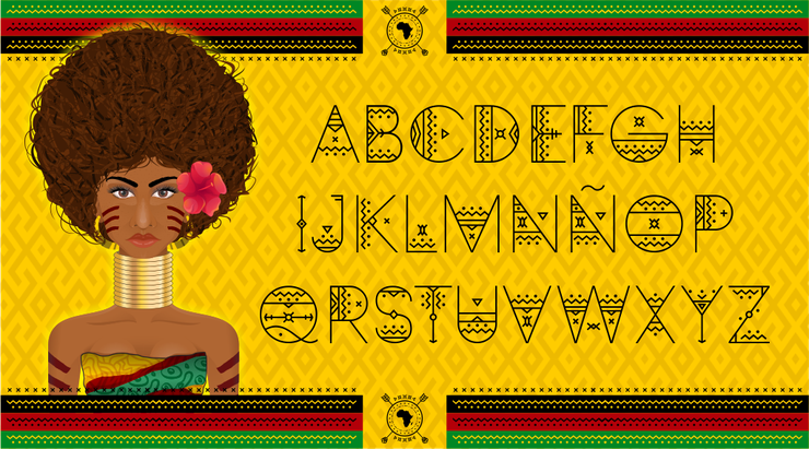 Zilap Africa字体 1