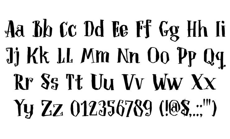 DK Toverheks字体 1