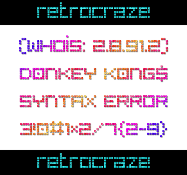 RetroCraze字体 1