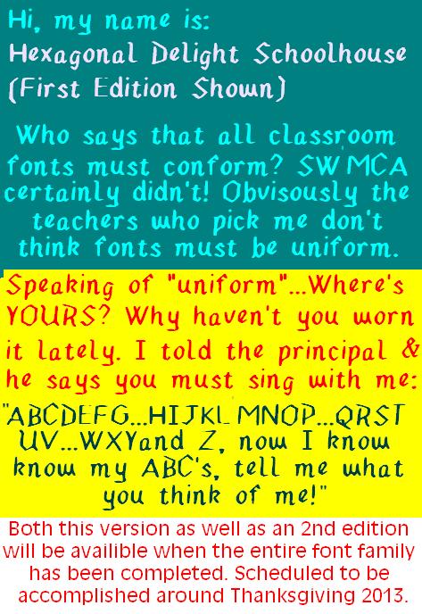 Hexagonal Delight字体 1