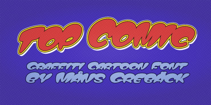 Top Comic字体 1