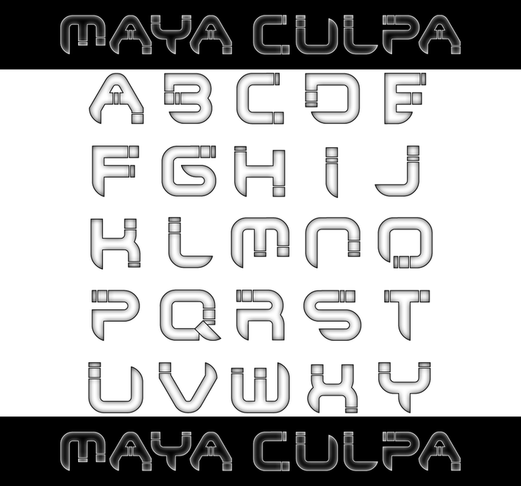 Maya Culpa字体 1