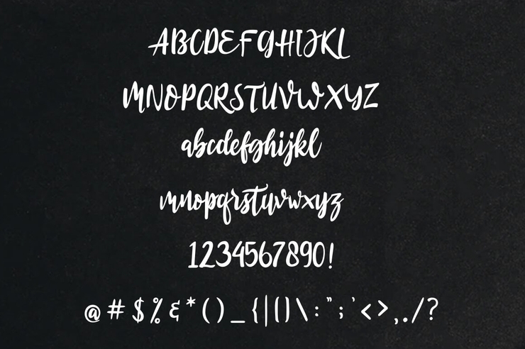 Roullasse字体 3