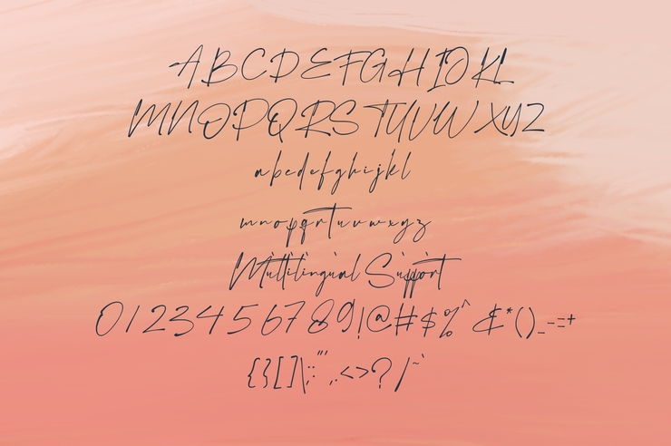 The Boston字体 8