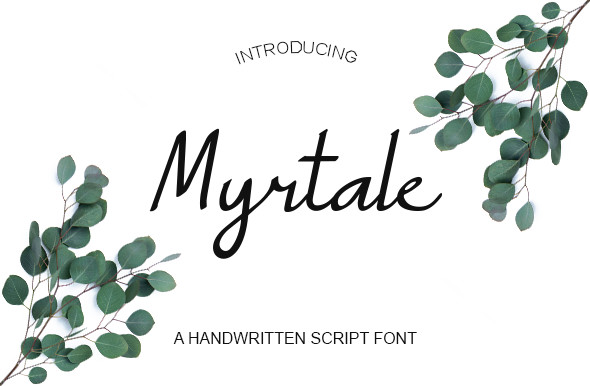 Myrtale字体 1