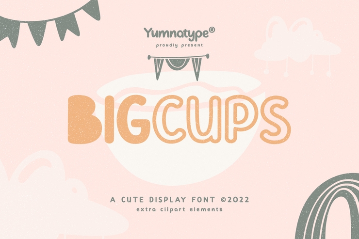 Bigcups字体 3