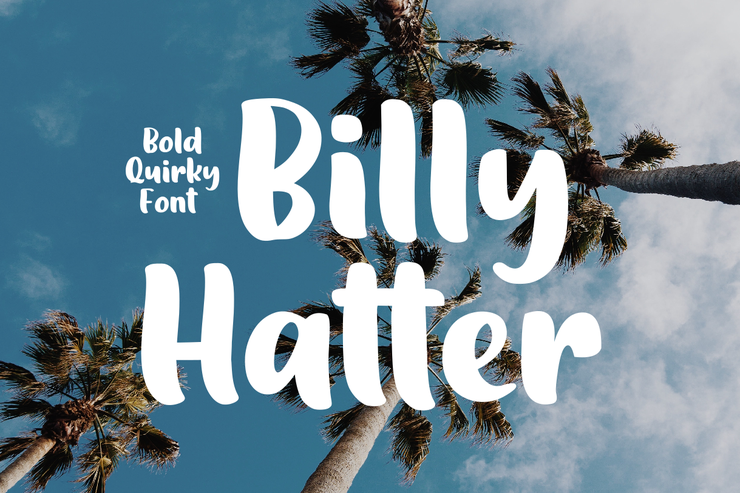 Billy Hatter字体 3