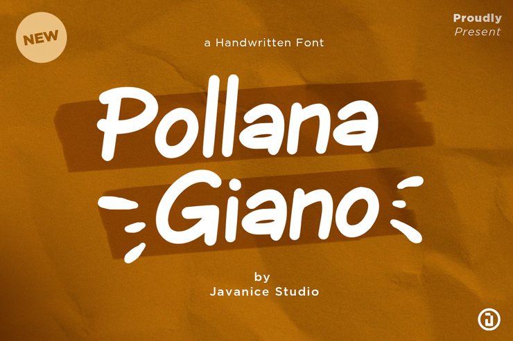 Pollana Giano字体 4