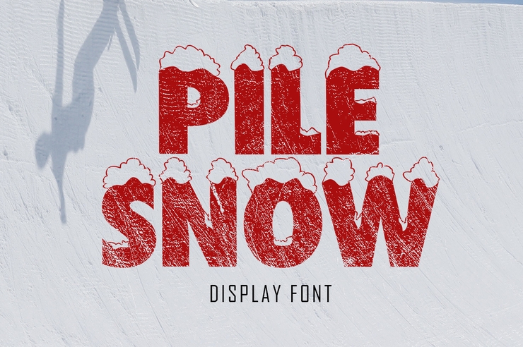 Pile Snow字体 1