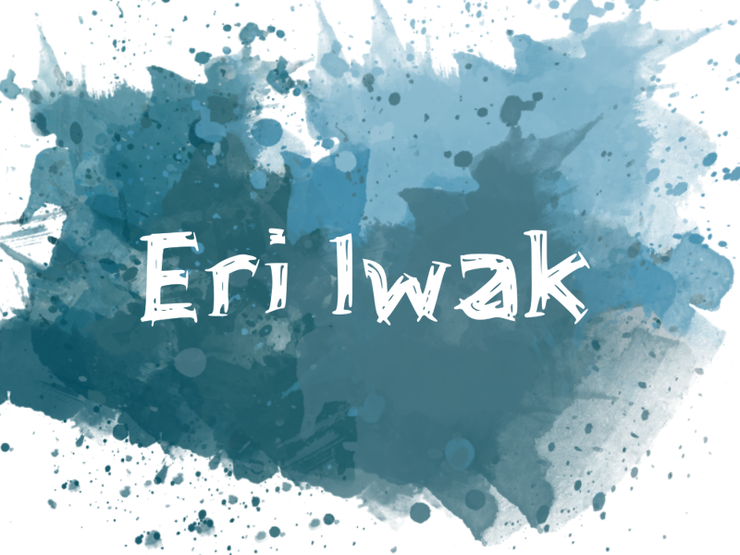 e Eri Iwak字体 1