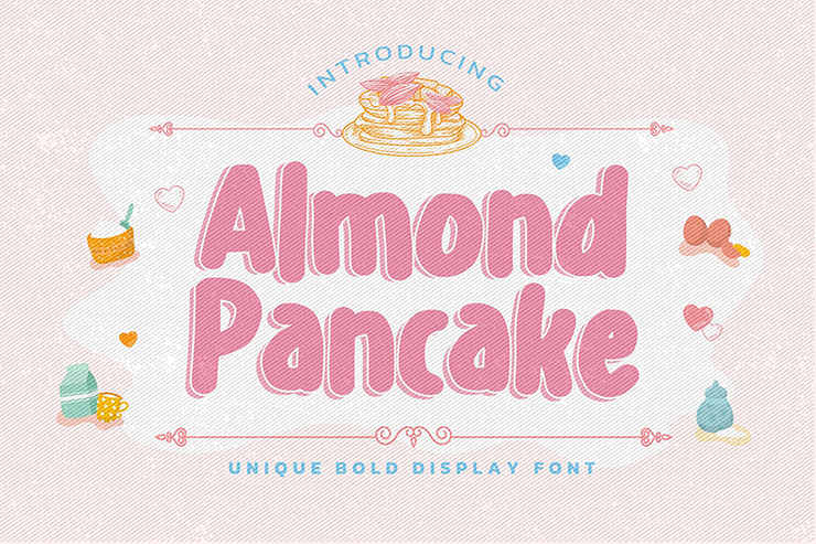 Almond Pancake字体 1