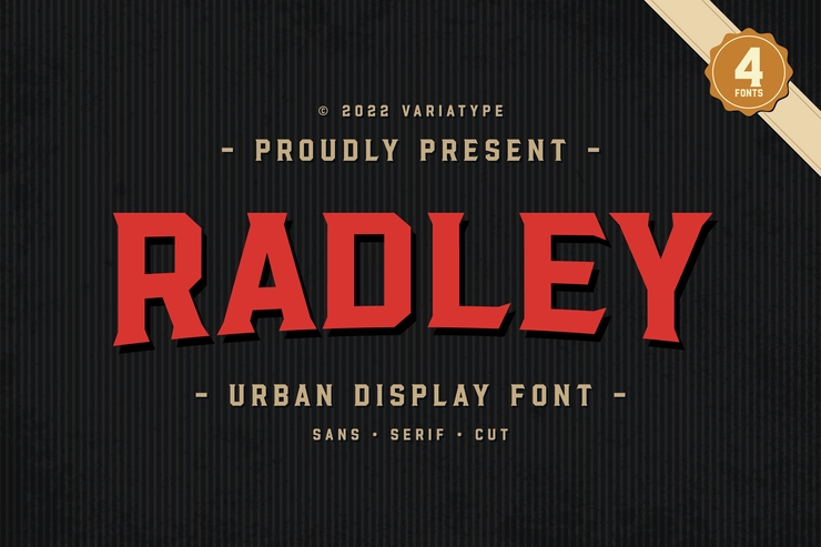 Radley Sans字体 1