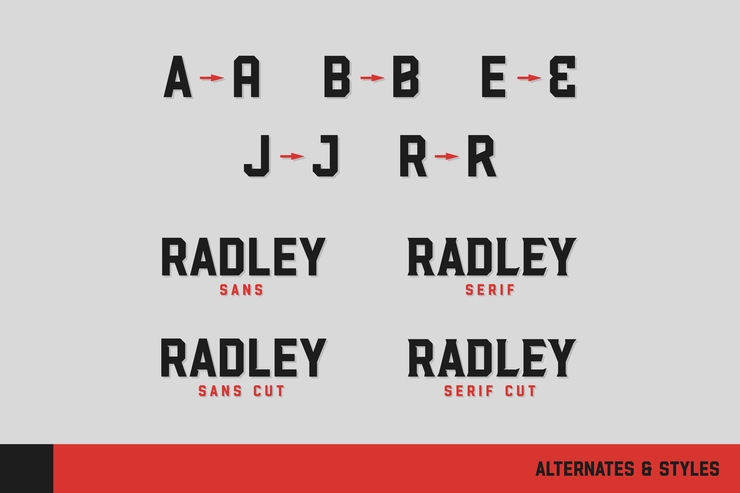 Radley Sans字体 2