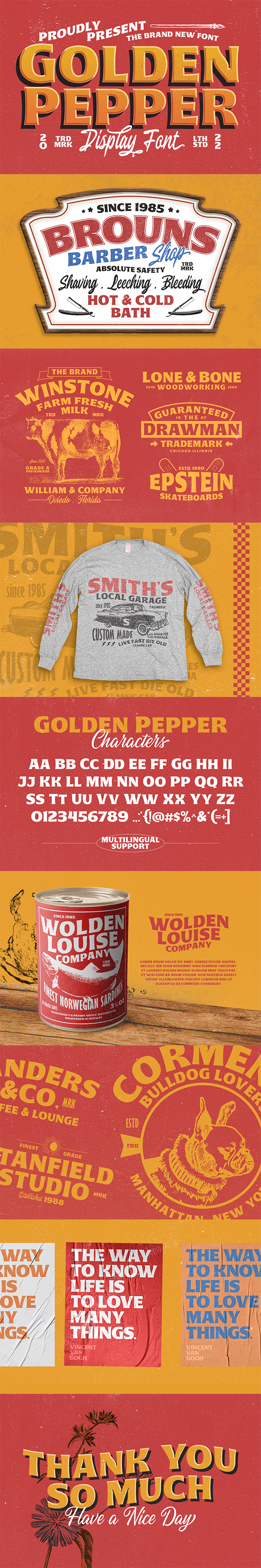 Golden Pepper字体 1
