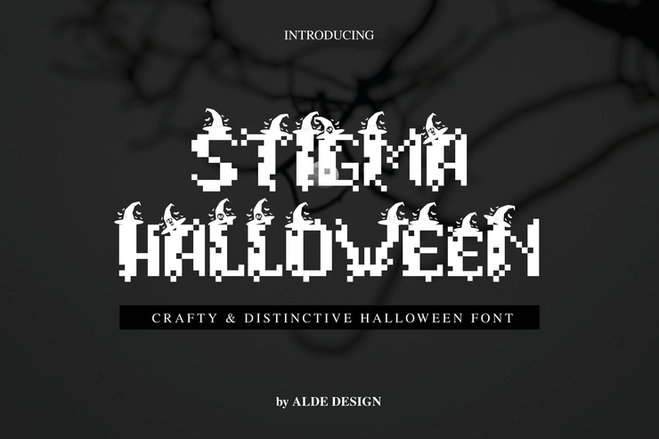 STIGMA HALLOWEEN字体 9