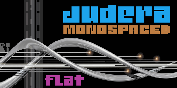 Judera Flat字体 3