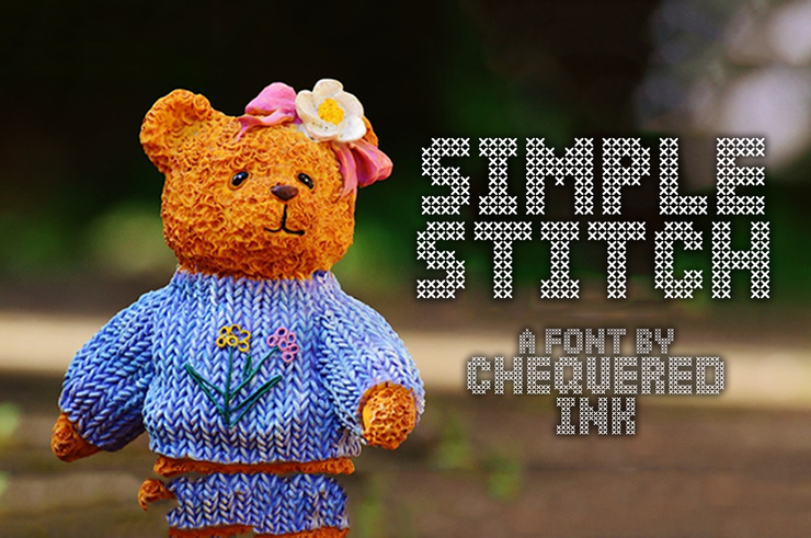 Simple Stitch字体 1