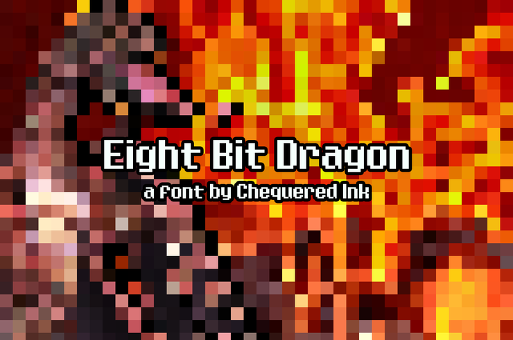 Eight Bit Dragon字体 1