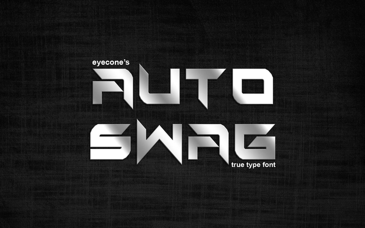 Auto Swag字体 3