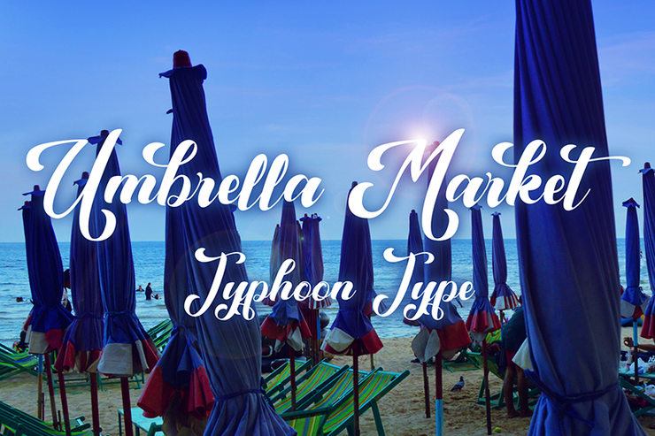 Umbrella Market字体 2