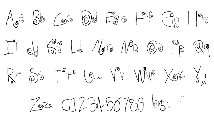 Black Currant字体 1