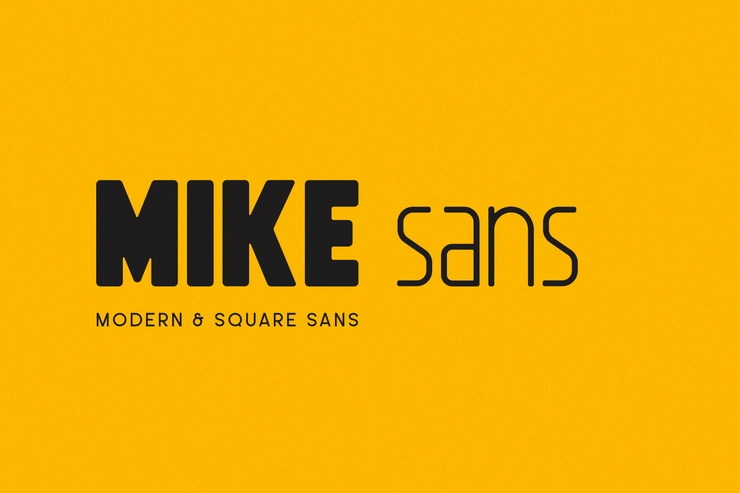 Mike Sans字体 1