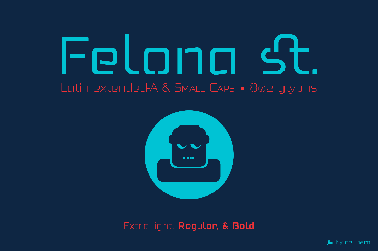 Felona st.字体 1